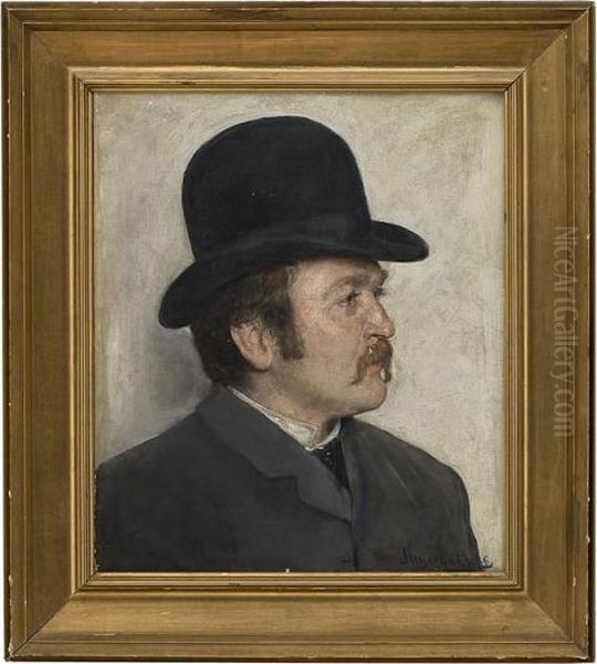 Man With A Hat - view 1