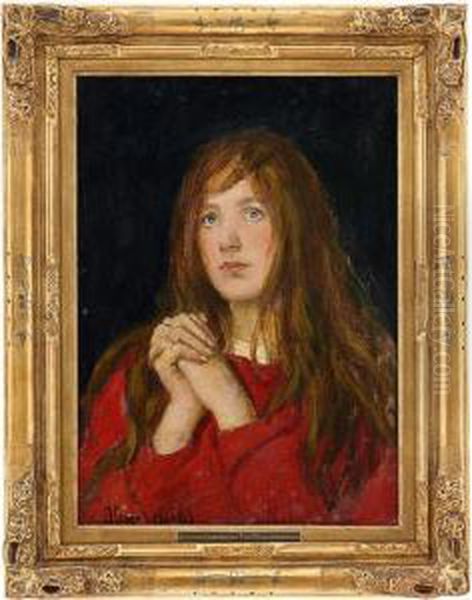 Young Womanpraying - view 1