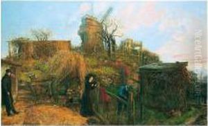 Fra Montmartre by Hans Olaf Heyerdahl