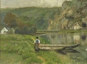 Promenade Au Bord De La Meuse