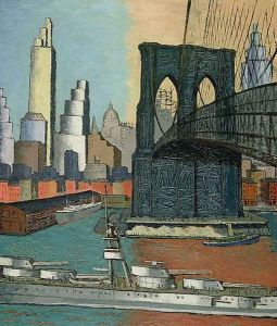 Bridge Tower, 1929 by Glenn O Coleman