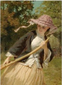 The Haymaker by George Elgar Hicks