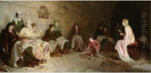 The Bayeux Tapestry by George Elgar Hicks