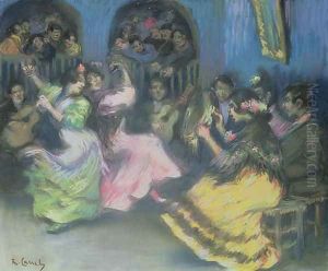 Spanish Gypsy Dancers, 1898 by Ricardo Canals y Llambi