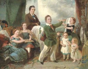 A Group Portrait Of Children