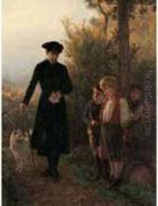 Flagrant Delit by Friedrich Peter Hiddemann