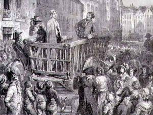 Charlotte Corday (1768-93) on the Way to her Execution in 1793 by H. de la Charlerie