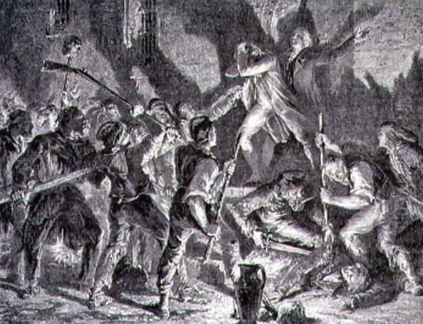 The Massacre in the Prisons in September 1792 - view 1