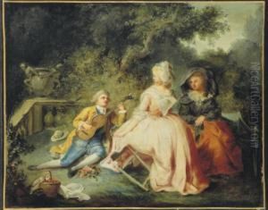 Fete Champetre by Jean-Baptiste Hilaire