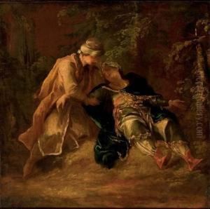 Le Soldat Blesse by Jean-Baptiste Hilaire