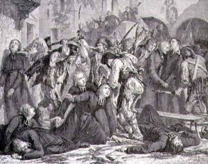 The Massacre of the Priests in September 1792