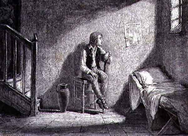The Dauphin in Captivity in 1792 - view 1