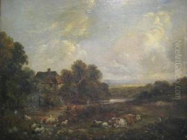 Landscape With Cattle - view 1