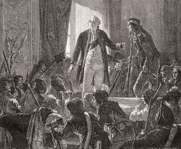 King Louis XVI (1754-93) Drinks to the Health of the Nation, 20th June 1792 - view 1