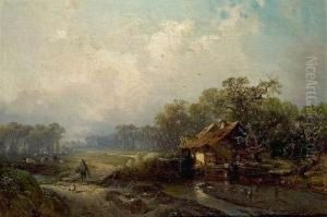 Landschaft Mit Gehoft