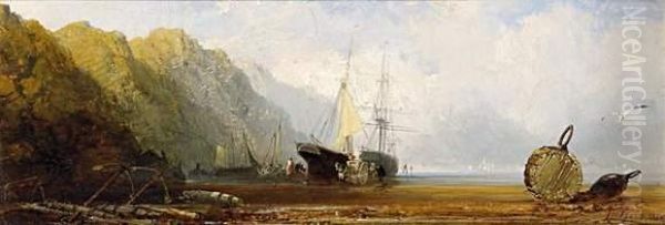 Fishermen Docking To The Breton Coast - view 1