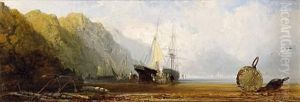 Fishermen Docking To The Breton Coast by Carl Hilgers
