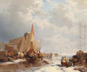 Dutch Scene by Carl Hilgers