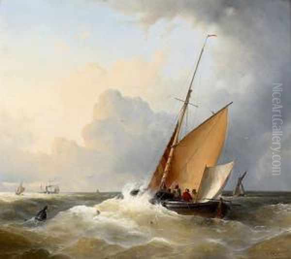 Segelboote Auf Offener See. - view 1