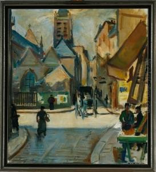 Street Scene, Paris - view 1