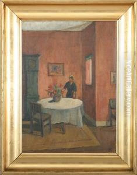 Interior With A Woman - view 1