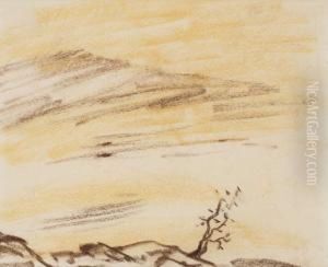 Landscape With Solitary Tree by Carl Fredrik Hill