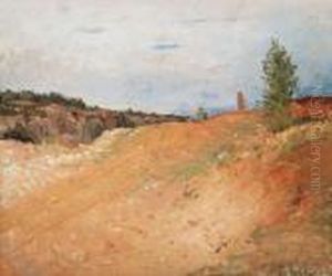 Grustag Med Hjulspar by Carl Fredrik Hill