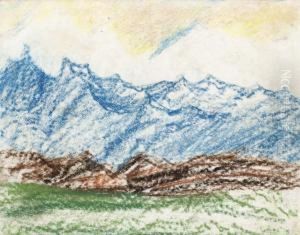 Blanande Berg by Carl Fredrik Hill