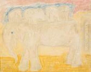 Elefant Med Ungar Pa Ryggen