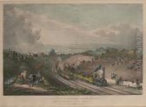 Glasgow And Garnkirk Railway (abbey 403) by David Octavius Hill