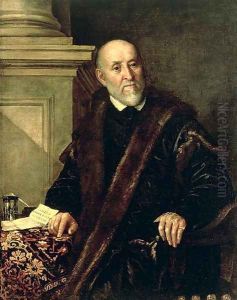 Portrait of Tommaso Giunta (1494-1566), 1563 by Benedetto Caliari