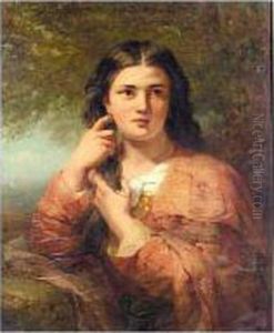 Portrait Of A Lady In The Countryside