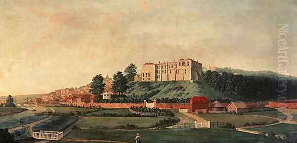 Arundel Castle from the East, c.1770 - view 1