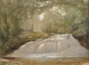 Upper Cascades Of Shelving Rock by John Henry Hill