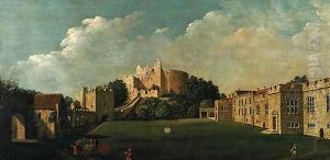 Arundel Castle Keep and Quadrangle, c.1770 by James Canter