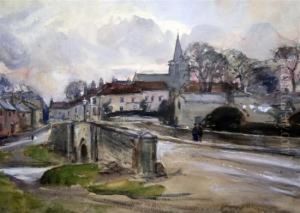 Aberford by Rowland Henry Hill
