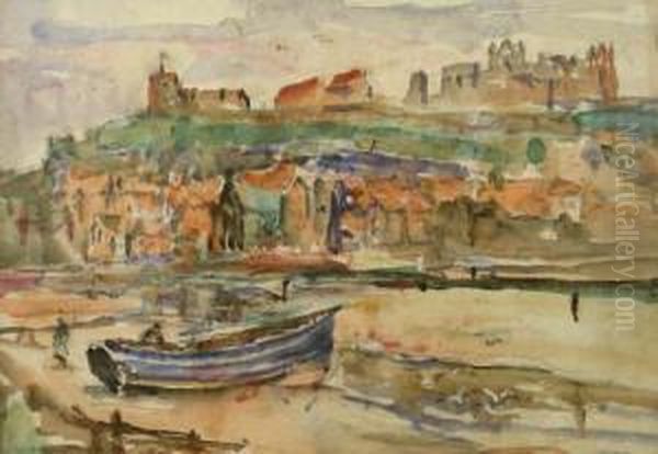 St Hildas Abbey And Harbour - view 1