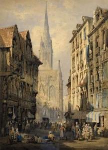 Street Scene Caen