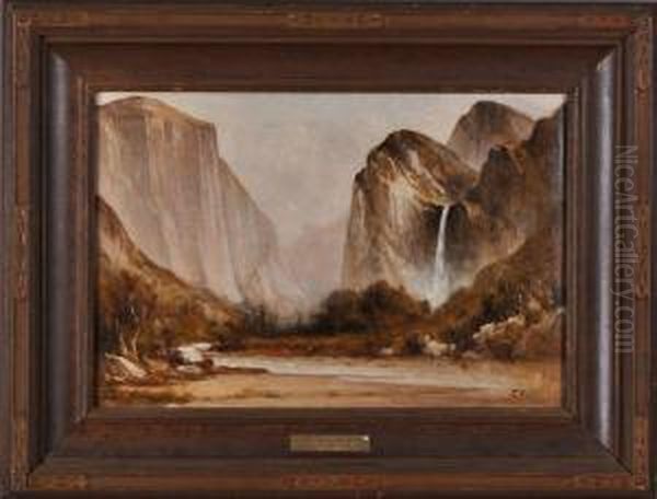 Bridal Falls, Yosemite - view 1