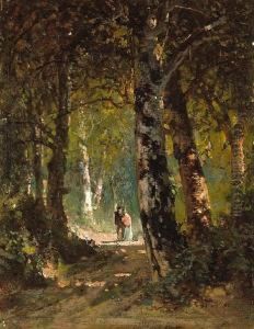 Forest Rendezvous by Thomas Hill