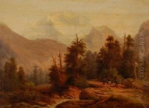 Men Inextensive Mountain Landscape Supposedly Yosemite