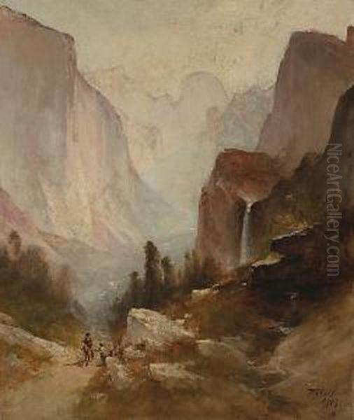 Riders In Yosemite - view 1