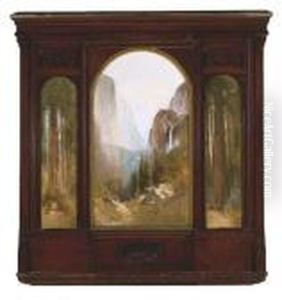 Yosemite Triptych by Thomas Hill