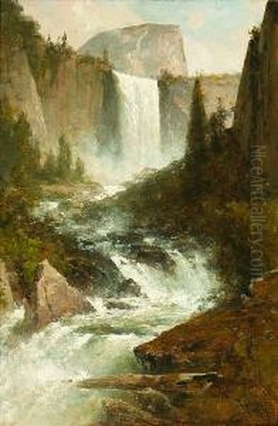 Vernal Fall, Yosemite - view 1