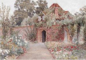 The Vegetable Garden by Thomas Hill