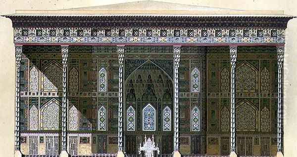 The Pavilion of Chehel Situn - view 1