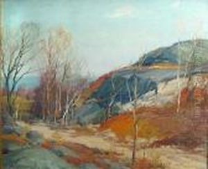 Autumn Landscape by Georges Hillaireau