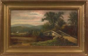 New England Landscape by William Henry Hilliard