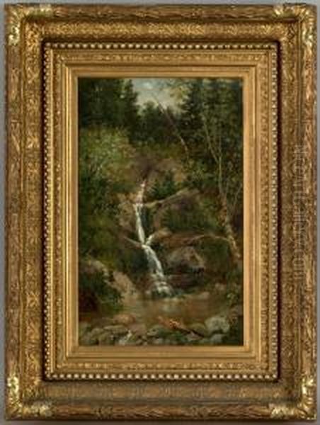 Cascade In The Mountains - view 1
