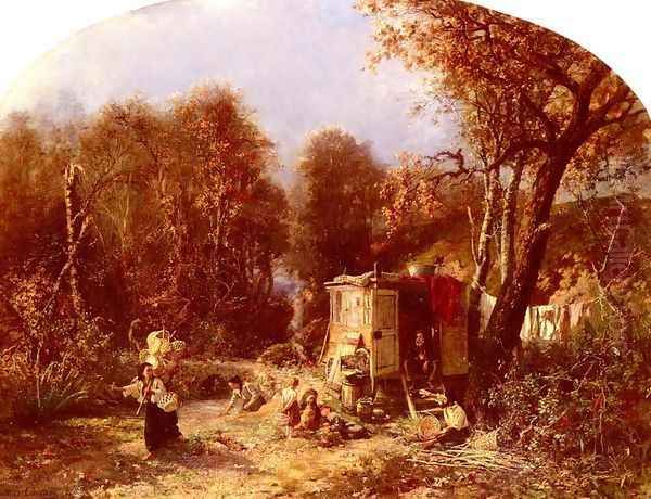 La Famille Du Fabricant De Paniers (The Family of Basket Weavers) - view 1
